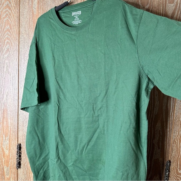 Duluth Trading Company Men 2XL Short Sleeve TShirt Relaxed Fit Longtail T Green - Picture 3 of 7